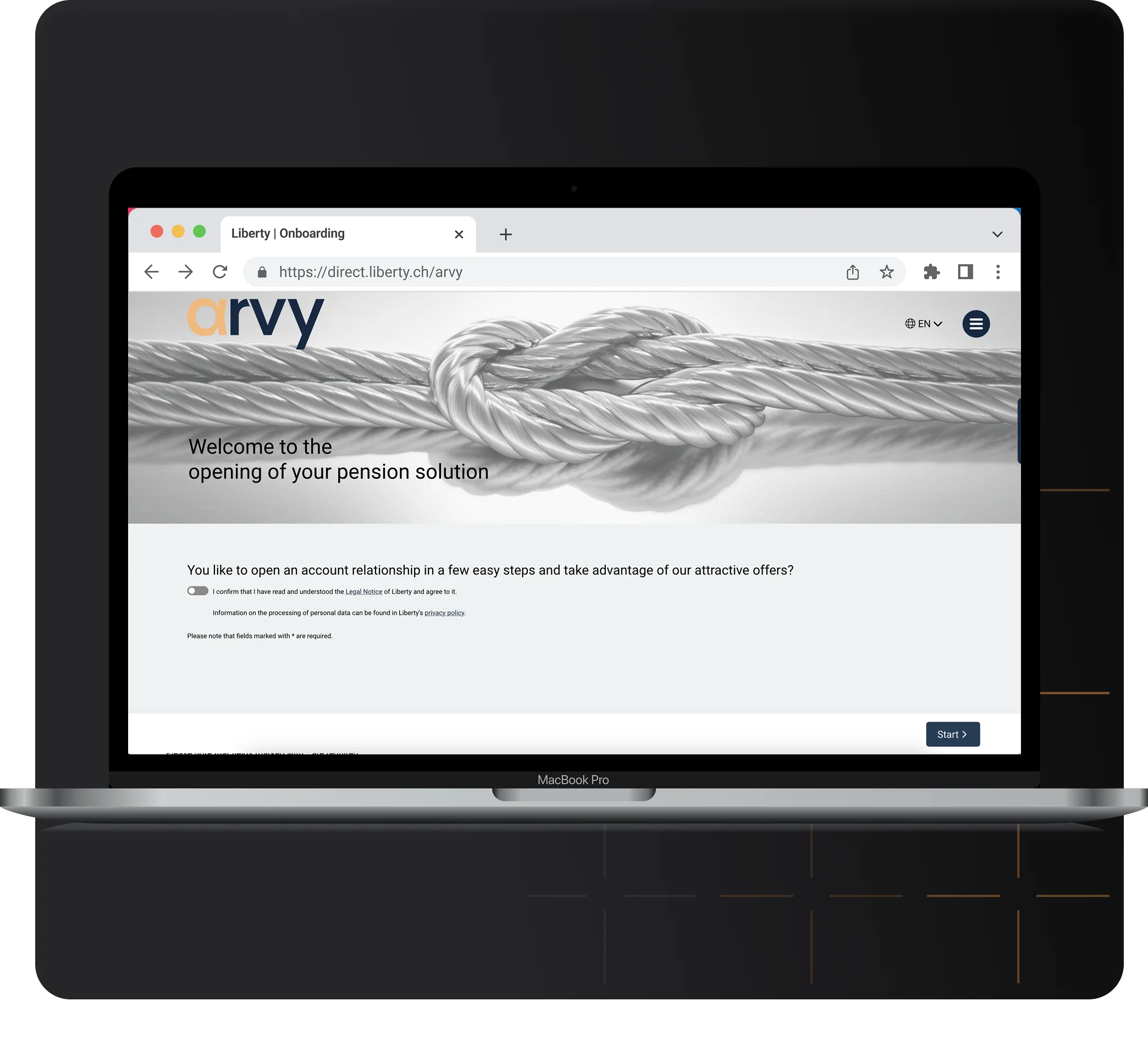 arvy 3a account opening desktop