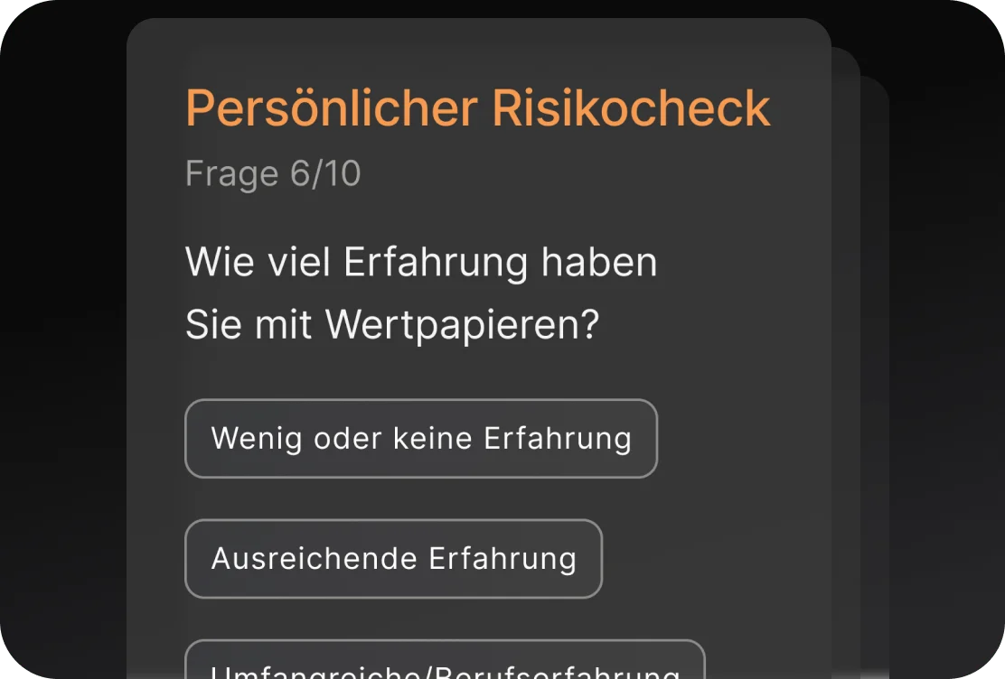 riskprofiling mob DE